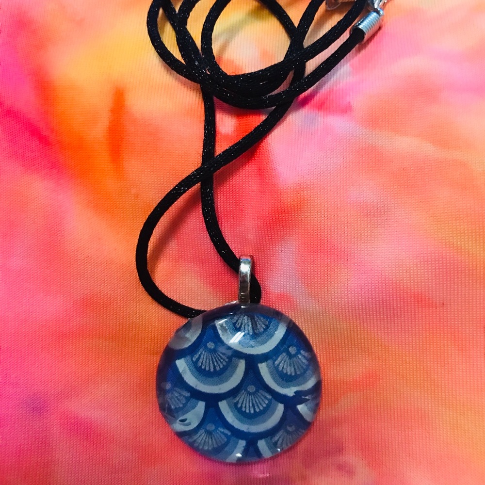 Marvel Glass One of Kind Handmade Necklace